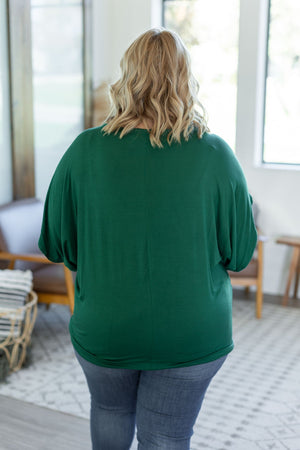 Darcy Dolman Top - Forest Green by Michelle Mae