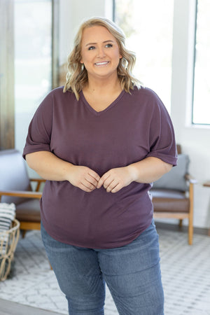 Selene Relaxed Top - Amethyst by Michelle Mae