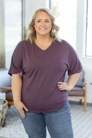 Selene Relaxed Top - Amethyst by Michelle Mae