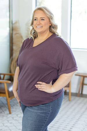 Selene Relaxed Top - Amethyst by Michelle Mae