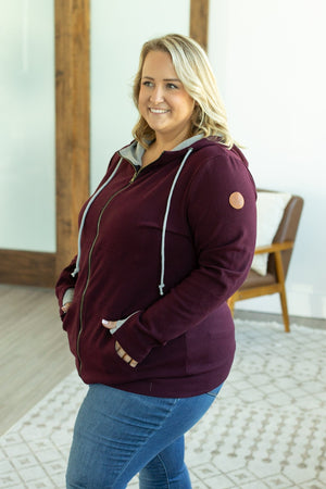 Classic FullZip - Burgundy by Michelle Mae