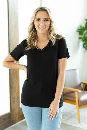 Olivia Tee - Black by Michelle Mae