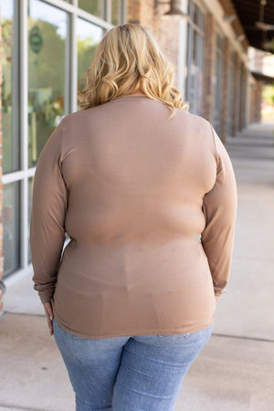 Larissa Long Sleeve - Mocha by Michelle Mae