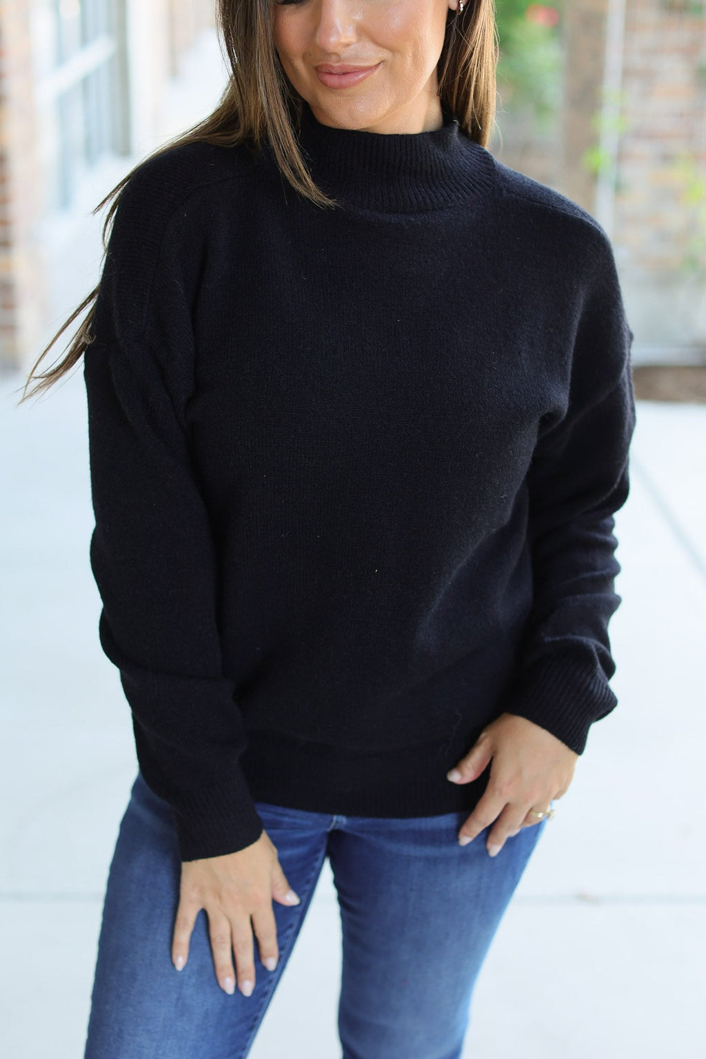 Molly Sweater - Black by Michelle Mae