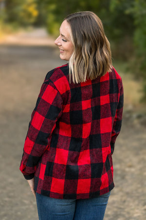 Norah Plaid Shacket - Buffalo Plaid by Michelle Mae