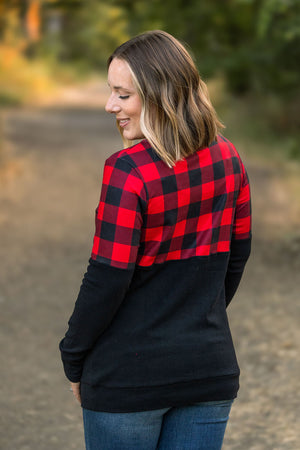 Natalie Pullover - Buffalo Plaid by Michelle Mae