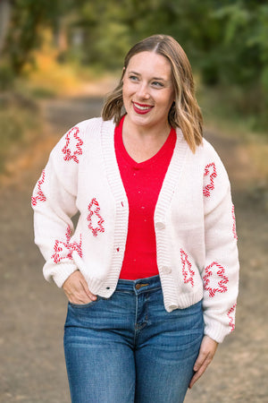 Peppermint Tree Cardigan by Michelle Mae