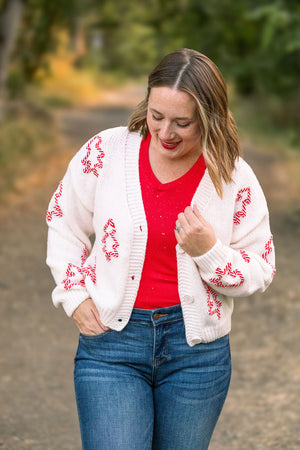 Peppermint Tree Cardigan by Michelle Mae