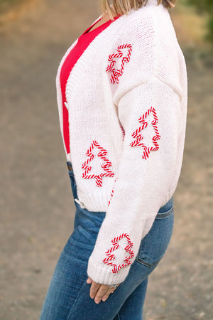 Peppermint Tree Cardigan by Michelle Mae