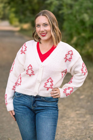 Peppermint Tree Cardigan by Michelle Mae