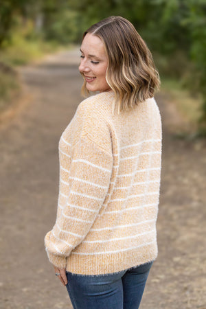 Cozy Striped Sweater - Mustard by Michelle Mae