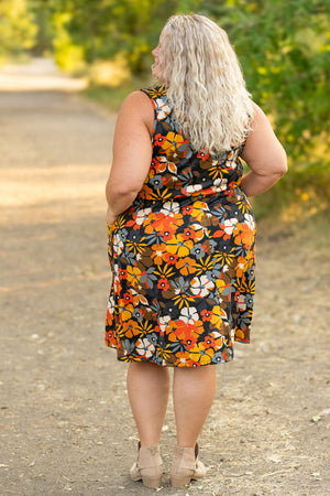 Sadie Dress - Buttery Soft Fall Floral Mix by Michelle Mae