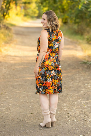 Sadie Dress - Buttery Soft Fall Floral Mix by Michelle Mae