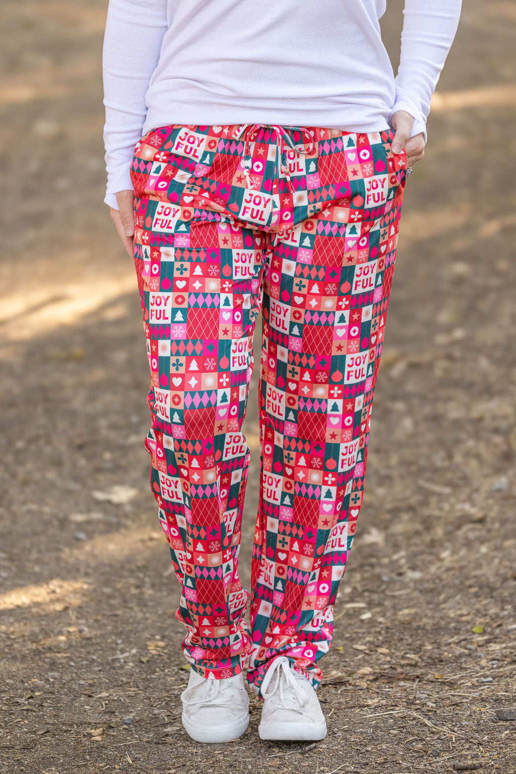 Joyful Holiday Lounge Pants by Michelle Mae