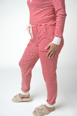 PREBOOK Candy Cane Pajama Set