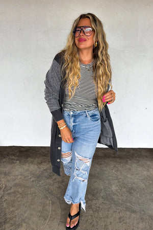 SPRING DESI SWEATSHIRT CARDIGAN - 6 colors