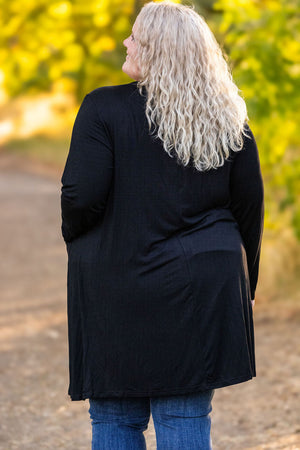 Classic Cardigan - Black by Michelle Mae