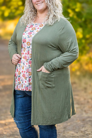 Classic Cardigan - Olive by Michelle Mae