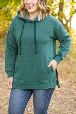 Vintage Wash Hoodie - Hunter Green by Michelle Mae