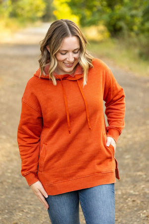 Vintage Wash Hoodie - Rust by Michelle Mae