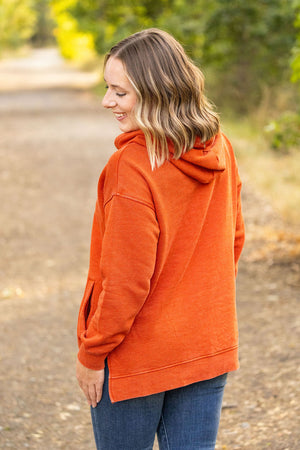 Vintage Wash Hoodie - Rust by Michelle Mae