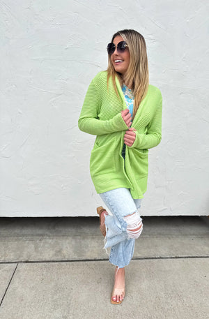 PREORDER: Blakeley Lola Cardigan - Pretty Pastels SPRING Colors