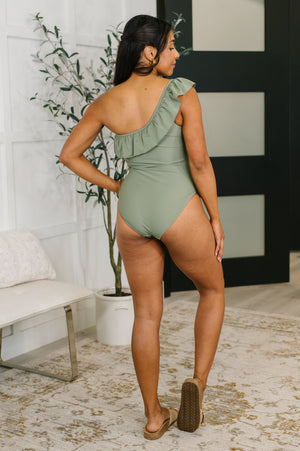 A Tan Line Happiness One Piece Swim Suit