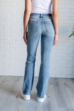 Judy Blue Mid Rise Non Distressed Classic Bootcut Jeans