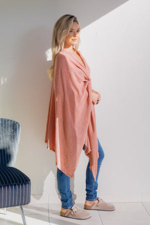 Blush Whisper Poncho by Dear Scarlett