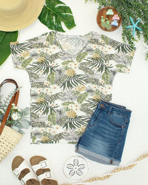 Chloe Cozy Top - Pineapple Leaf by Michelle Mae