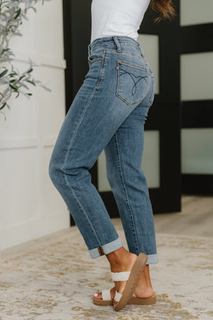 Judy Blue Mid Rise Classic Boyfriend Judy Blue Jeans