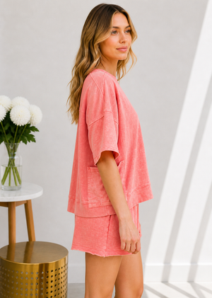 Coral Coast Shorts Set