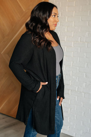 Cozy Cool Cardigan in Black