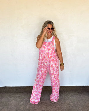 PREORDER: Cassidy Floral Boho Overalls in Two Designs by Blakeley