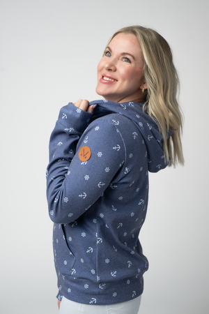 PREBOOK Fullzip Hoodie - Nautical Navy