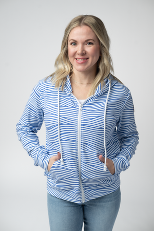 PREBOOK Fullzip Hoodie - Ocean Waves
