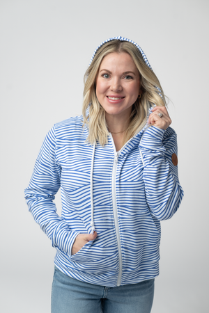 PREBOOK Fullzip Hoodie - Ocean Waves