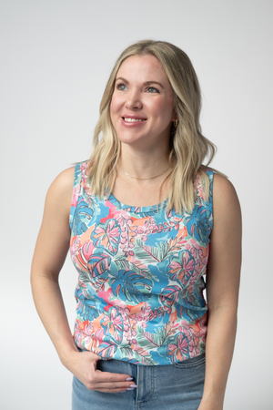 PREBOOK Ava Tank - Tropical Palm