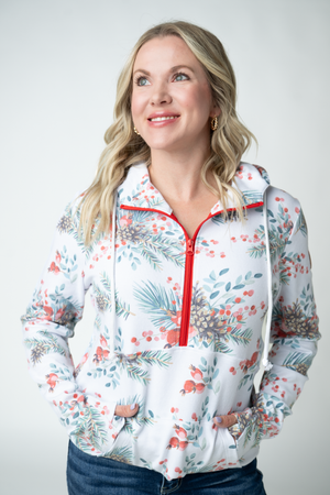 PREBOOK HalfZip Hoodie - Pineberry