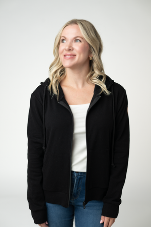 PREBOOK Fullzip Hoodie - Black