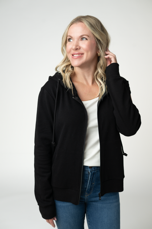 PREBOOK Fullzip Hoodie - Black