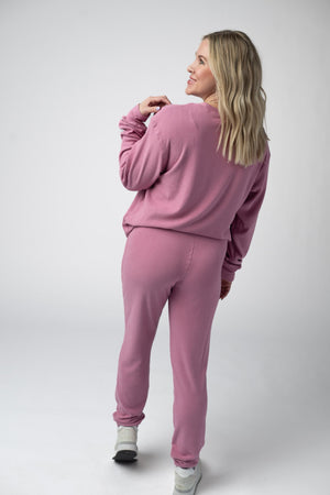 Corrine Joggers - Rose by Michelle Mae