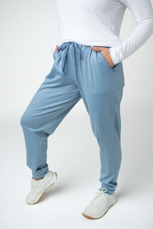 PREBOOK Cloud Joggers - Dusty Blue