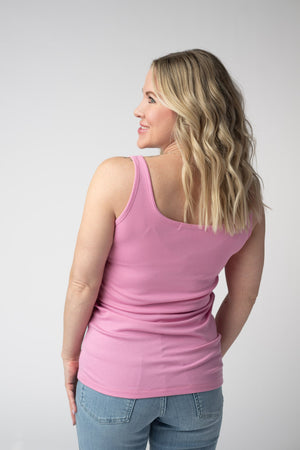 Kennedy Tank - Pink by Michelle Mae