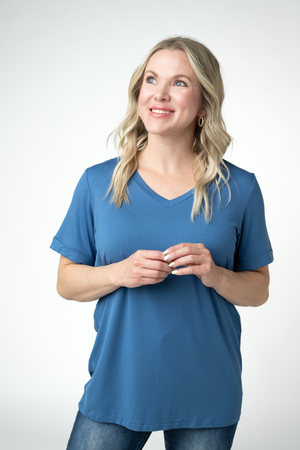 PREBOOK Sophie Top - Winter Blue