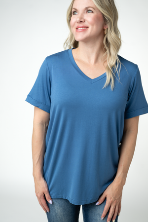 PREBOOK Sophie Top - Winter Blue