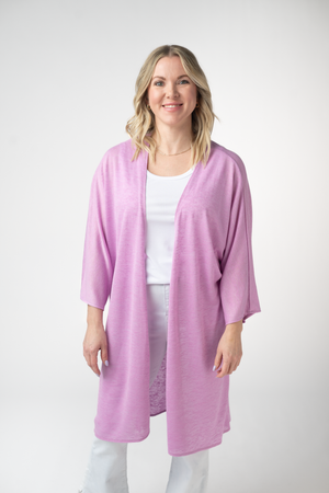 Ellie Cover-Up Kimono - Lilac by Michelle Mae