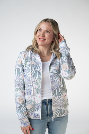 PREBOOK Fullzip Hoodie - Pineapple Leaf