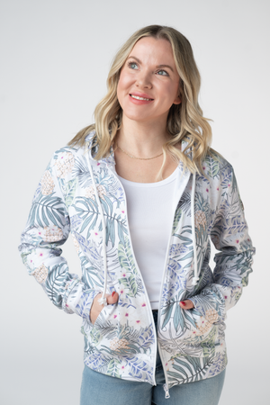 PREBOOK Fullzip Hoodie - Pineapple Leaf