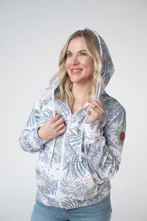 PREBOOK Fullzip Hoodie - Pineapple Leaf